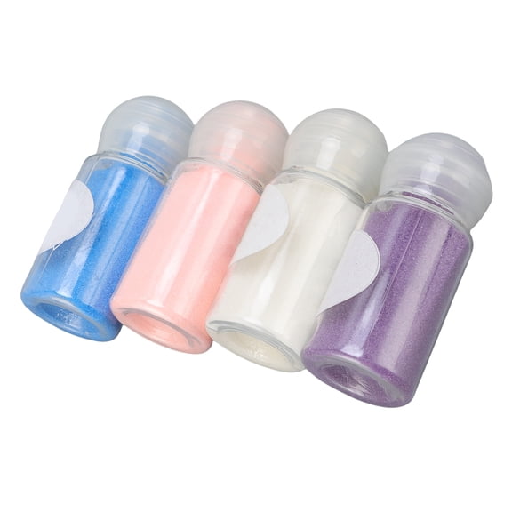 Brynna Emboss Powder Embossing Powder, Emboss Powder 4 Transparent Colors for Scrapbooks Rubber Stamps and Paper Crafts