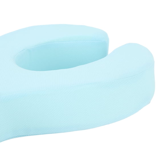 Brynna Face Pillow Side Sleep Pillow Face Pillow Side Sleeper Double C Hollow Concave Memory Foam Removable Cover Breathable Polyester Fiber for Sleepers