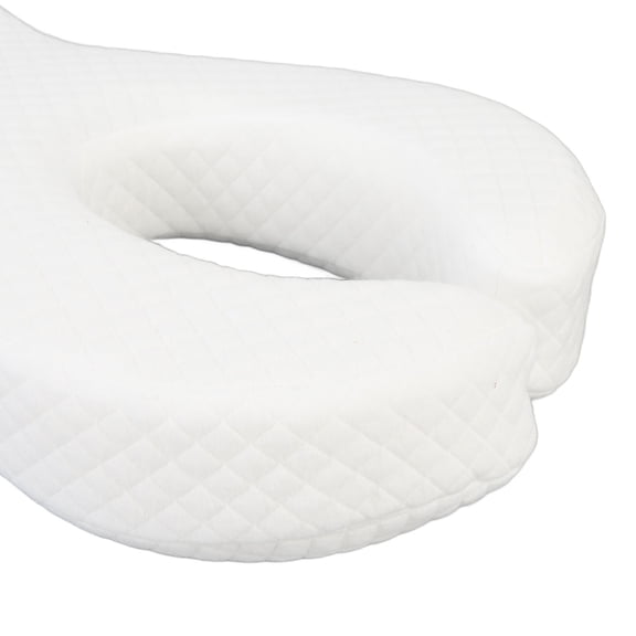 Brynna Face Pillow Side Sleeper Pillow Face Pillow Side Sleep Double C Hollow Memory Foam Concave Face Area Removable Washable Cover Soft Breathable Support for Night Sleeping
