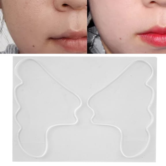 Brynna Facial Beauty Stickers Stickers Reusable Silicone Cheeks Pads Facial Paste Facial Beauty Stickers