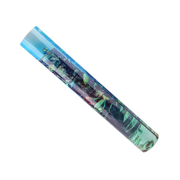 Brynna Fish Sticker Aquarium Poster Sticker PVC Fish Tank Wall Decorations, Background Underwater Decorations, Bright Color Non Waterproof, Easy to Apply, With Glue, For a Look