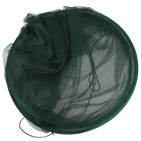Brynna Fishing AccessoriesTool Circular Drawable Foldable Fishing Net 150cm High Strength Nylon Mesh Floating Shrimp Cage