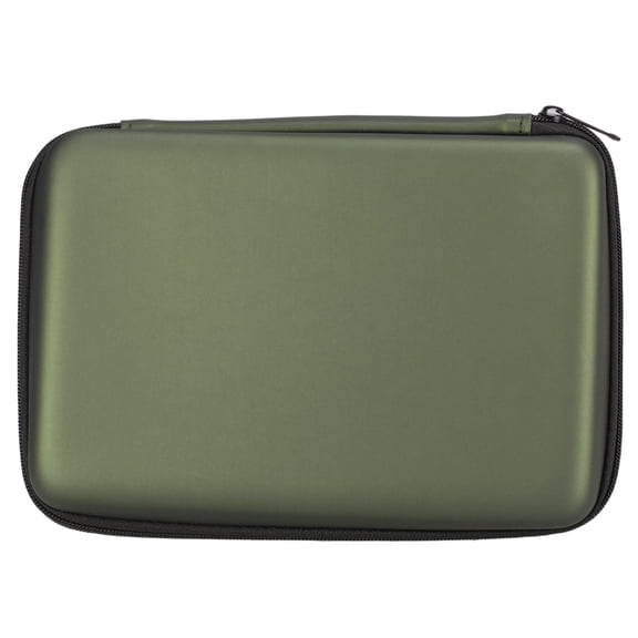 Brynna Fishing Alarm ToolFishing Tackle Box Padded Bite Alarm Storage Fishing Tool Protection Box Durable EVA Material Sponge Padded Interior Zipper Closure for Bite Alarms and Accessor