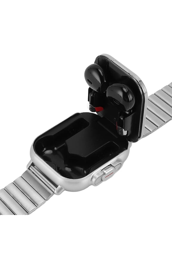 Fitness Earbuds Watch Touch Screen Smart Watch, Sleep Detection Fitness Detection Fitness Tracker Smart Watch Sedentary Reminder Exercise Mode for for Sleep