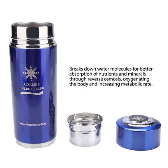 Brynna Flask Nano Cup Stainless Water Bottle Portable Nano Balance Bio Energy Ionizer Cup Flask for Boosting Metabolism and Improving Sleep Quality