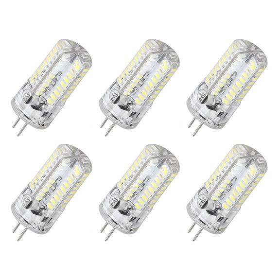 Brynna G4 Bi Pin LED Bulb G4 LED Bulbs, 6 Pcs Bi Pin Base Light Bulbs for Landscape Lighting for Home Lighting Pure White 6000-6500K