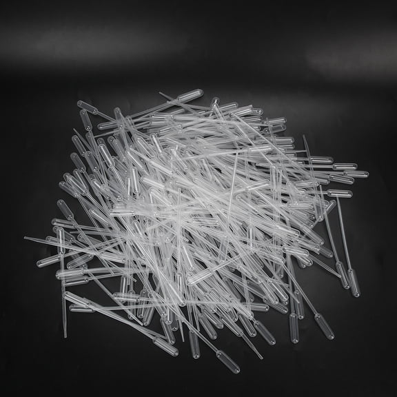 Brynna Graduated Pipettes Dropper 500pcs Disposable Plastic Transfer Pipettes Graduated Eye Dropper Makeup Packaging Tool