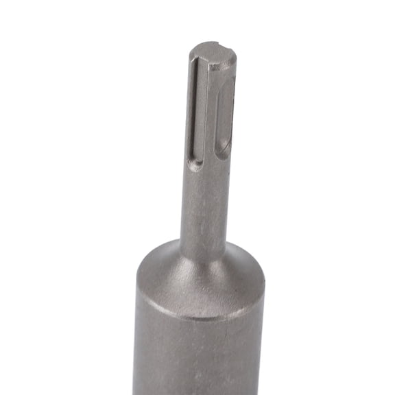 Brynna Grounding Rod Driver Ground Rod Driver Bit, Steel Wear Ground Rod Driver Easy To Install High Strength 3.9in Length for Hammer Drills 20.2mm / 0.8in