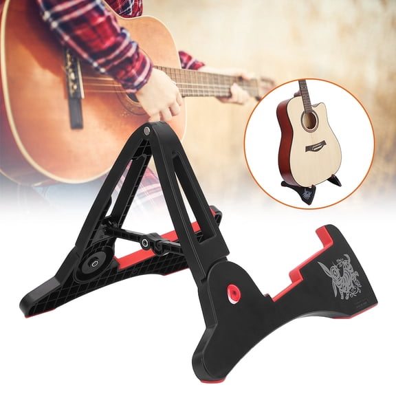 Brynna Guitar Stand Support A-frame Folding Classical Electric Guitar Stand Frame Support Portable Instrument Accessories