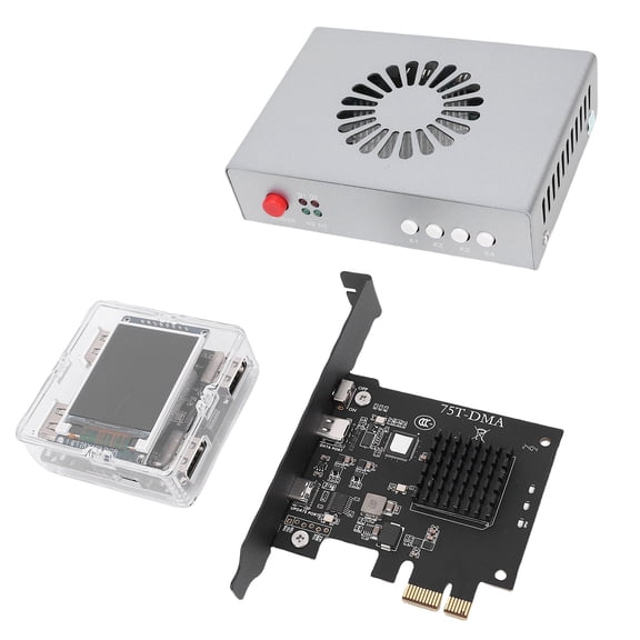 Brynna HD Multimedia Interface Overlayer Synthesizer60Hz DMA Fuser, DMA Fuser Kit Programmable with Fan for Network Communication