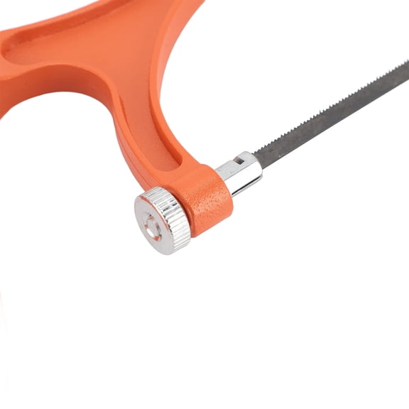 Brynna Hand Saw Mini Hacksaw, Mini Hand Saw Portable Robust Comfortable Grip Multifunctional with 5 Saw Blades for Woodworking