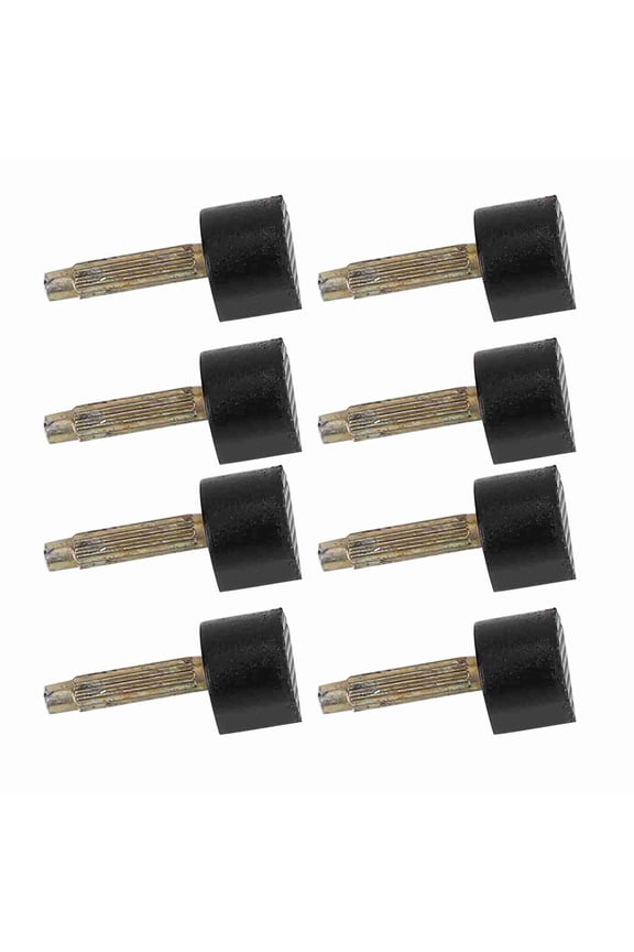 Heel Replacement Tip Heel Replacement Tip, Non slip Shoes Repair Dowels, 24pcs Heel Protector for High Replacement, Easy to Replace for Comfortable Walking, Made of sturdy TPU and Iron