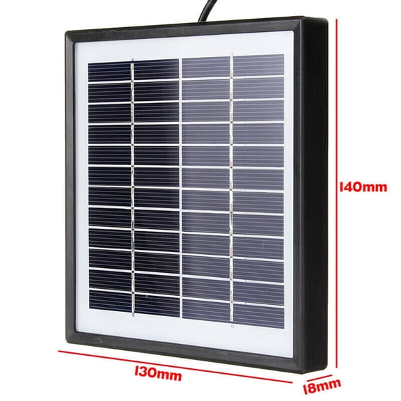Brynna High Efficiency Solar PanelPanel 5W 12V Outdoor Portable High Efficiency Polycrystalline Solar Panel