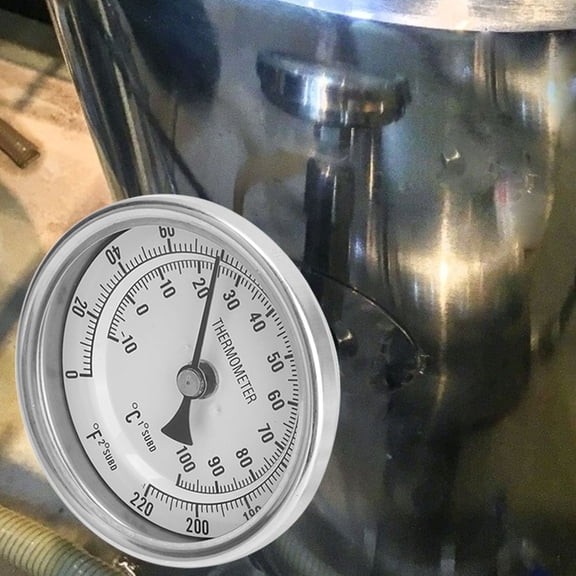 Brynna Homebrew Kettle Thermometer Bi-metal Thermometer, Excellent Quality for Outdoor