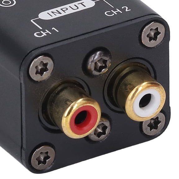 Brynna Hum Hum Eliminator, Non Distortion Transmission 2 Channel Ground Loop Noise Isolator Professional High Clarity Sound Noiseless for Mixer