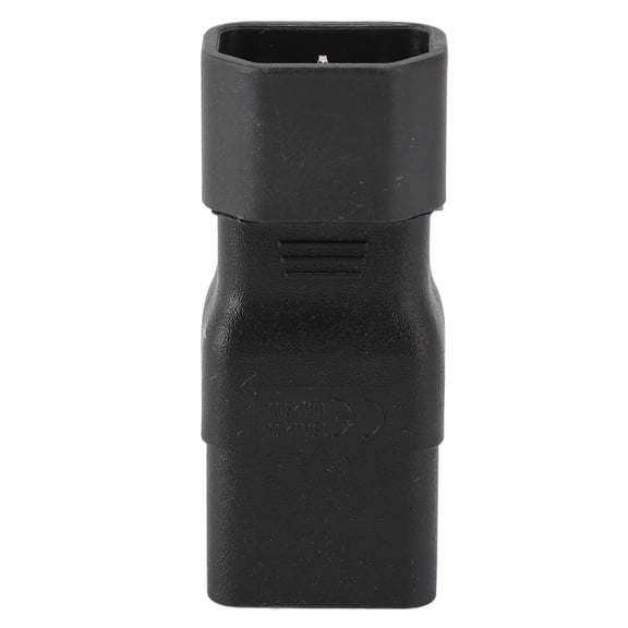 Brynna IEC C14 to C19 AdapterC14 To C19 Adapter, Flame Retardant Heat Resistant Waterproof Integrated Molding Reinforcement IEC Connector Effortless Power Conversion for Speakers