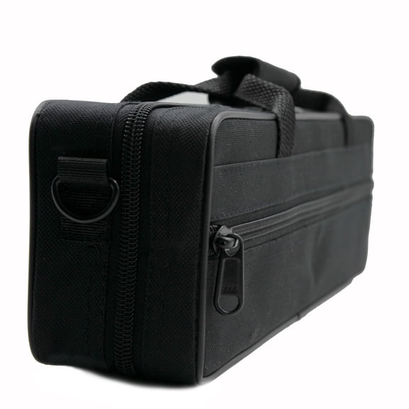 Brynna Instruments accessories Convenient Flute Case 600D Water Resistant Oxford Cloth Thickened Portable Flute Bag with Adjustable Shoulder Strap for 16 Holes C Flutes