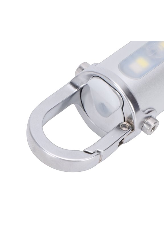 LED Flashlight with KeychainKeychain Flashlight, 1200LM Super Bright Rechargeable with USB Charging, IPX6 Power Bank for Camping, Hiking, Emergencies