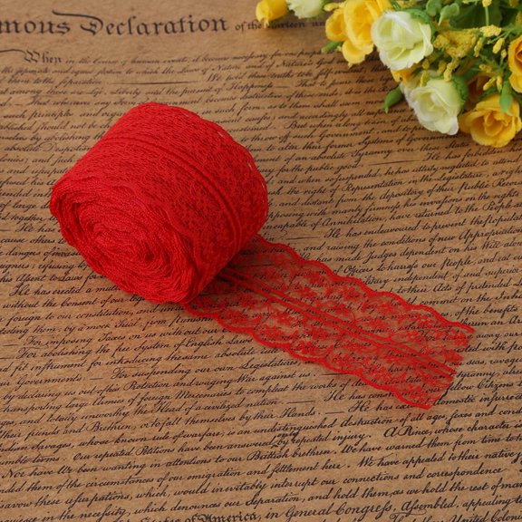 Brynna Lace Lace Ribbon Decorative Lacework Wedding Christmas 4.5CM Width 10m Roll