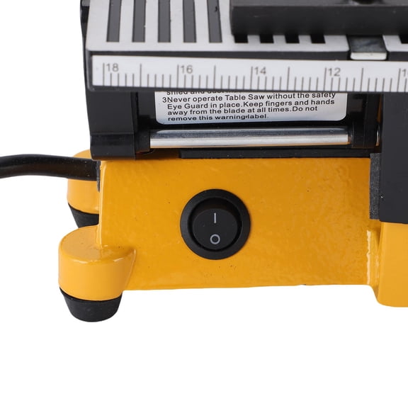 Brynna Low Noise Table Saw Table Saw, Multi Function Desktop Electric Saw for Wood