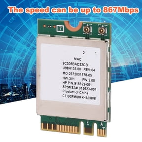 Brynna M.2 Network CardNetwork Card, 2.4G/5G Dual Band WIFI Network Card for Notebooks