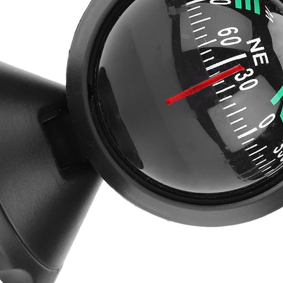 Brynna MarineBLACK ELECTRONIC ADJUSTABLE BALL NIGHT COMPASS ADJUSTABLE MOUNTING BRACKET EASY DIRECTION READING CAR BOAT