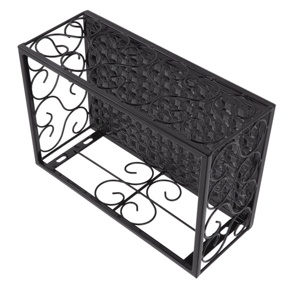 Brynna Metal Patio Railing Shelf Flower Pot Stand, Balcony Hanging Plant Stand Iron with Retainers for Windowsill Applicable to 2.5cm/1in Railing