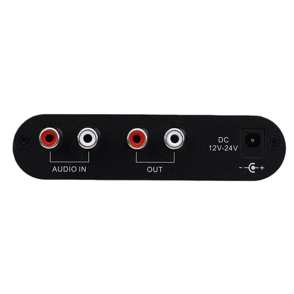 Brynna Mic PreampMicrophone Preamp 3.5mm 6.35mm Mic Input AV Input Output 36dB Adjustable Gain Mic Preamplifier with Sound Ducking for Dynamic Condenser Mics