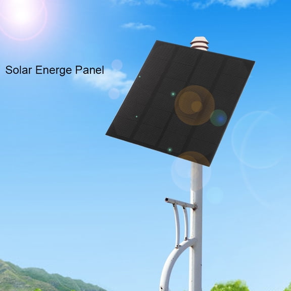 Brynna Monocrystalline Silicon Solar Module Monocrystalline 4.5W 6V Monocrystalline Silicon Solar Panel Module for DIY Battery Charger Power Supply