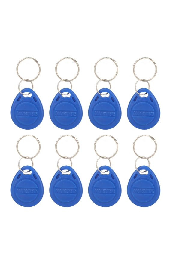 NFC Keychain Professional manufacturing, high accuracy, Keychain, reliability, for access control systems, with ABS housing, blue, 100 Pcs