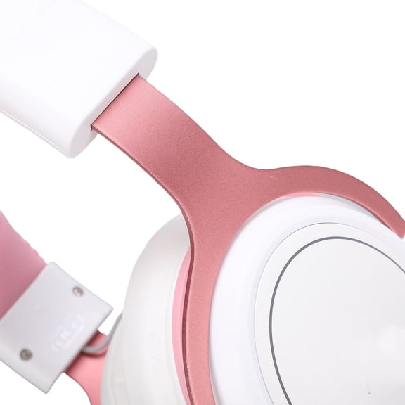 Brynna Noise Reduction Over Ear Headphones RGB Luminous Noise Reduction Over Ear Headphones with Mic, Wired PC Gaming Headset Mic and Noise Reduction, Creates Rich Audio Experience with Custom 50mm