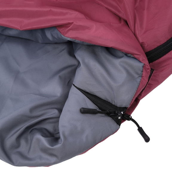 Brynna OutdoorLixada 190 x 75cm Ultra Lightweight Envelope Sleeping Bag for Camping Hiking Travel Breathable Soft Fabric Double Sided Zipper Compact Portable with Compression Sack Blue Navy