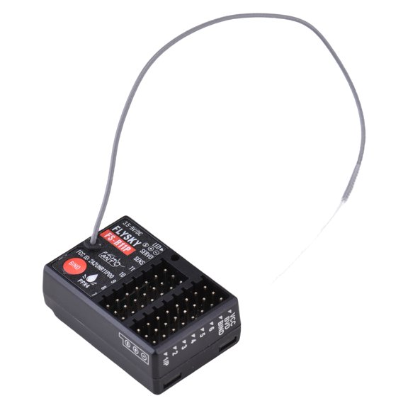 Brynna PWM PPM ReceiverRc 11 Channel 2.4GHz Receiver for RC Car Boat, Long Range Radio Control Receiver with PWM PPM IBUS SBUS Output