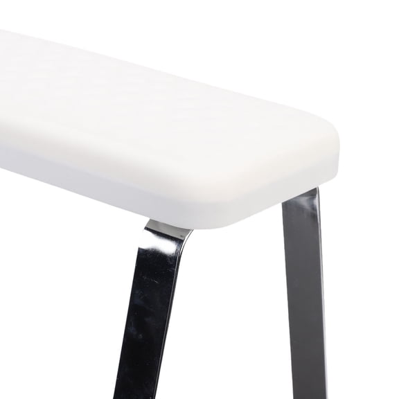 Brynna Pedicure Stool Beauty Foot Bath Cart Memory Foam Cushion Movable Pedicure Foot Rest Trolley Cart with Tray and Wheels for Beauty Salon