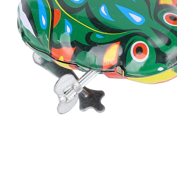 Brynna Pet Toy Clockwork Pet Toy Iron Sheet Frogs Cat Dog Playing Accessories 5 PCS