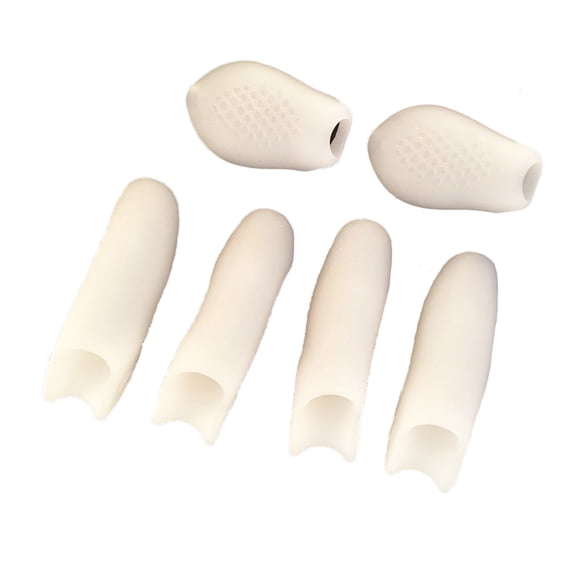 Brynna Pinky Toe Pad Set Pinky Toe Relief Pad, Bunion Corrector 6PCS High Elasticity for Daily Use