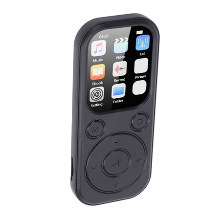 Brynna Portable MP3 Player5.4 MP3 Player with Large Storage Capacity, HiFi Sound Quality, Compact Design, Supports 128GB Memory Card, 48-Hour Playback Time, Multi Functional, 2.01 Inch IPS Screen,