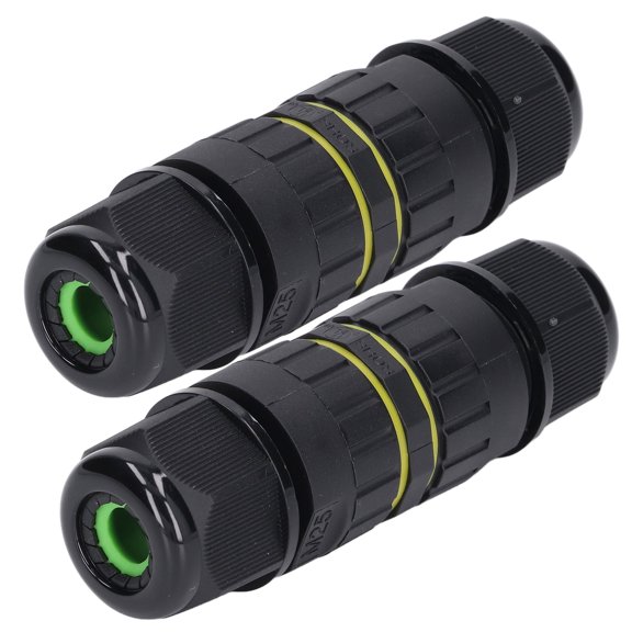 Brynna Power Cable Junction Box Junction Box Connector, 2PCS Power Cable Junction Box for Outdoor