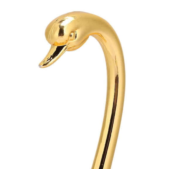 Brynna Practical Present Elegant Swan Coffee Spoon Set, Stylish and Durable Metal Tableware with Mirrored Surface, Great for Couples, Practical Present for Home Decoration, Gold and Silver Optional