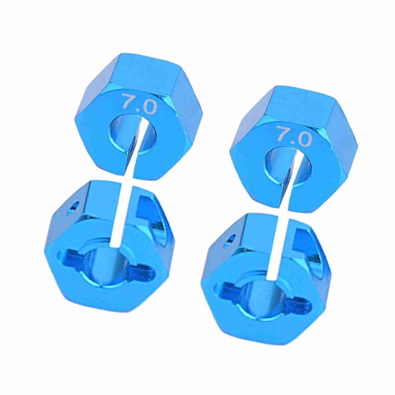 Brynna RC AccessoryAluminum alloy lightweight, sturdy, 1/10 RC car wheels move smoothly, high speed running, easy install with pins & screws, RC Accessory, RC Model Vehicle Accessory