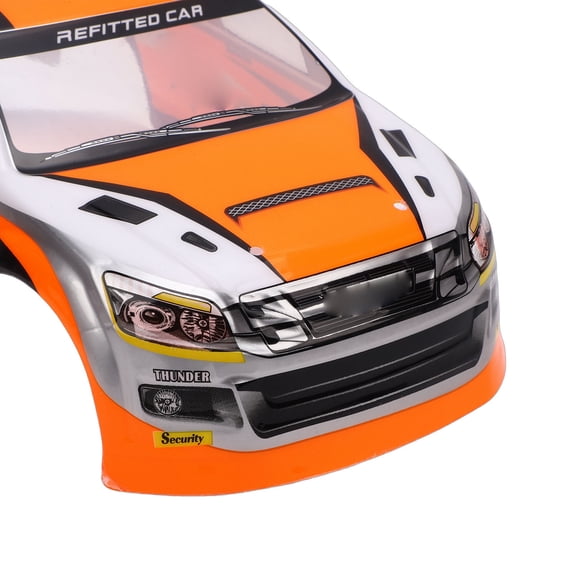 Brynna RC Car Modification Body Shell1/10 RC Car Body Universal RC Car 1/10 Scale Truck Body Painted Precut PVC 26cm Wheelbase with Clear Graphic Patterns for Pickup Truck