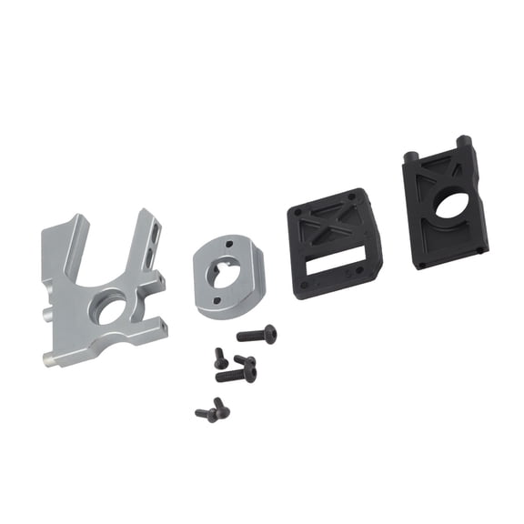Brynna RC Car Motor Base Mount PartsElectric Vehicle Brushless Motor Mounting Holder with Fixed Mount for 1/8 RC Car Accessory