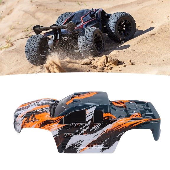 Brynna RC Car Shell CoverLightweight Deformation Proof Sporty Look RC Car Cover, Crafted from PVC Material, and Replace Suitable for Remote Control Car Spare Parts, Ideal Repla