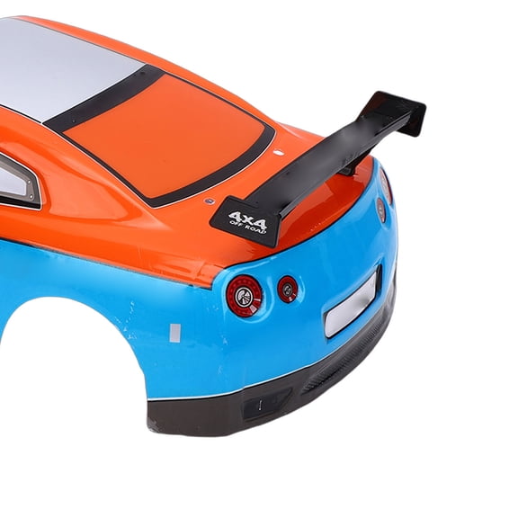 Brynna RC Car Shell FrameBody 1:10 Scale RC Car Body Shell Remote Control Car Shell Frame and Rear Wing for 26cm Wheelbase Racing Cars