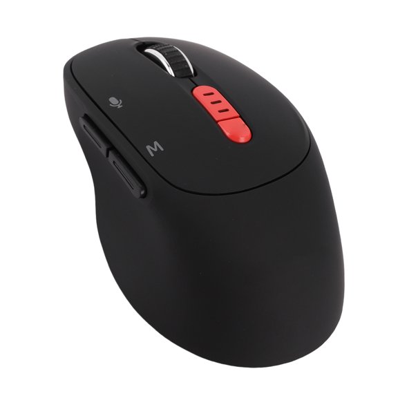 Brynna Rechargeable Wireless MouseAI Voice Mouse for GPT 6 in 1 Voice Typing Translation Quiet Ergonomic Rechargeable Bluetooth Wireless Computer Mouse for Desktop PC