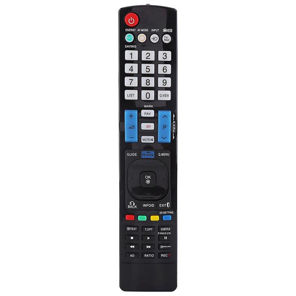 Brynna Remote ControllerUniversal Remote Control, Remote Control Portable for LED HDTV TV for 3D Smart LCD