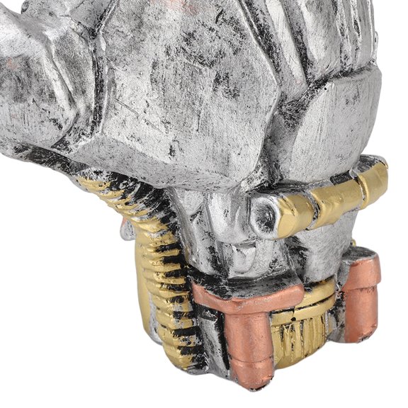 Brynna Resin Robot Hand Sculpture Robot Hand Statue, Mechanical Hand Sculpture Resin for Living Room Study Office