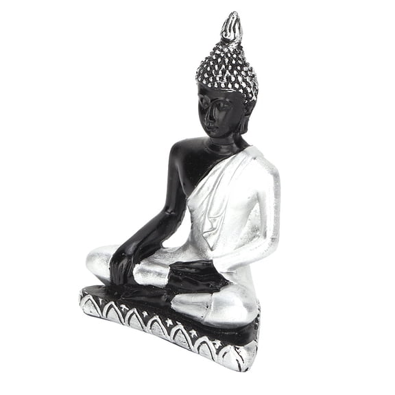 Brynna Resin Zen Garden Buddha Meditating Buddha Statue, Retro Zen Decoration for Yoga for Home for Hotel