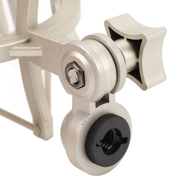Brynna Shock Mount Mic Holder Clip Microphone Shock Mount, Enhanced Recording Quality Stable Microphone Shock Mount Holder 25mm Lightweight for Podcasting