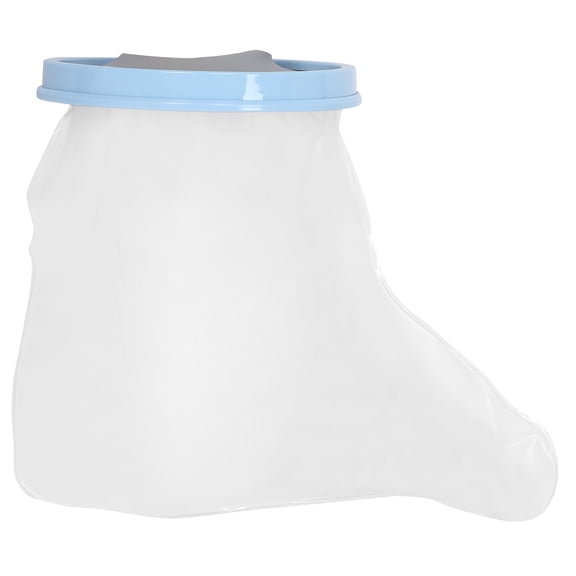 Brynna Shower Foot Cast Covers Foot Cast Cover, 36cm Shower Foot Protector with Ring Support for Wounds Recover